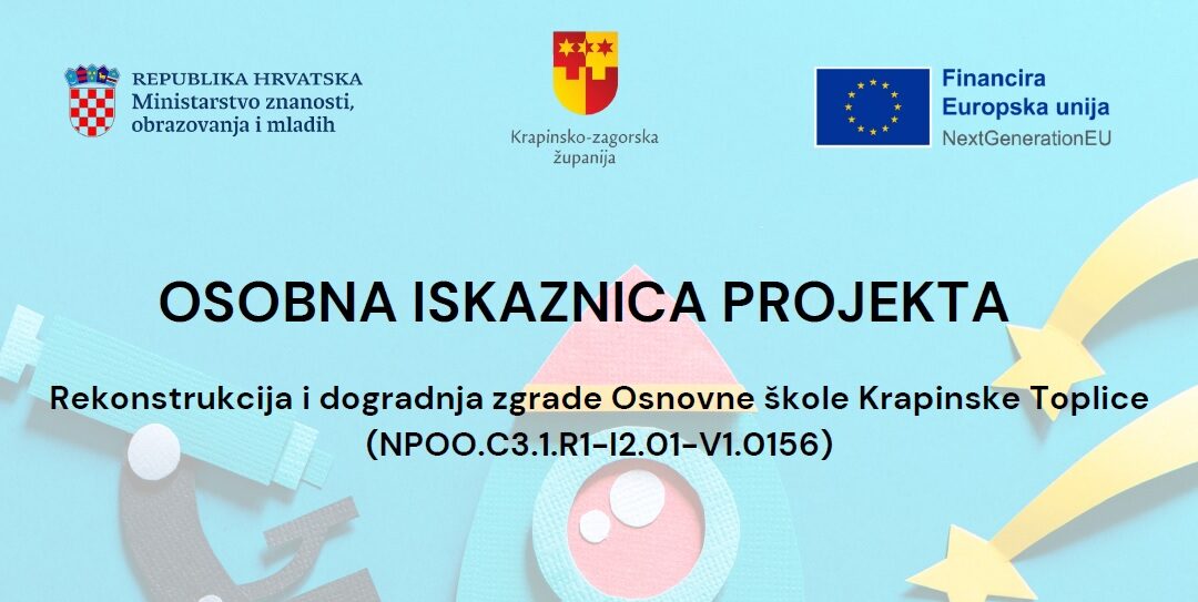 Rekonstrukcija i dogradnja zgrade Osnovne škole Krapinske Toplice