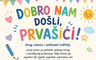 Dobro nam došli prvašići